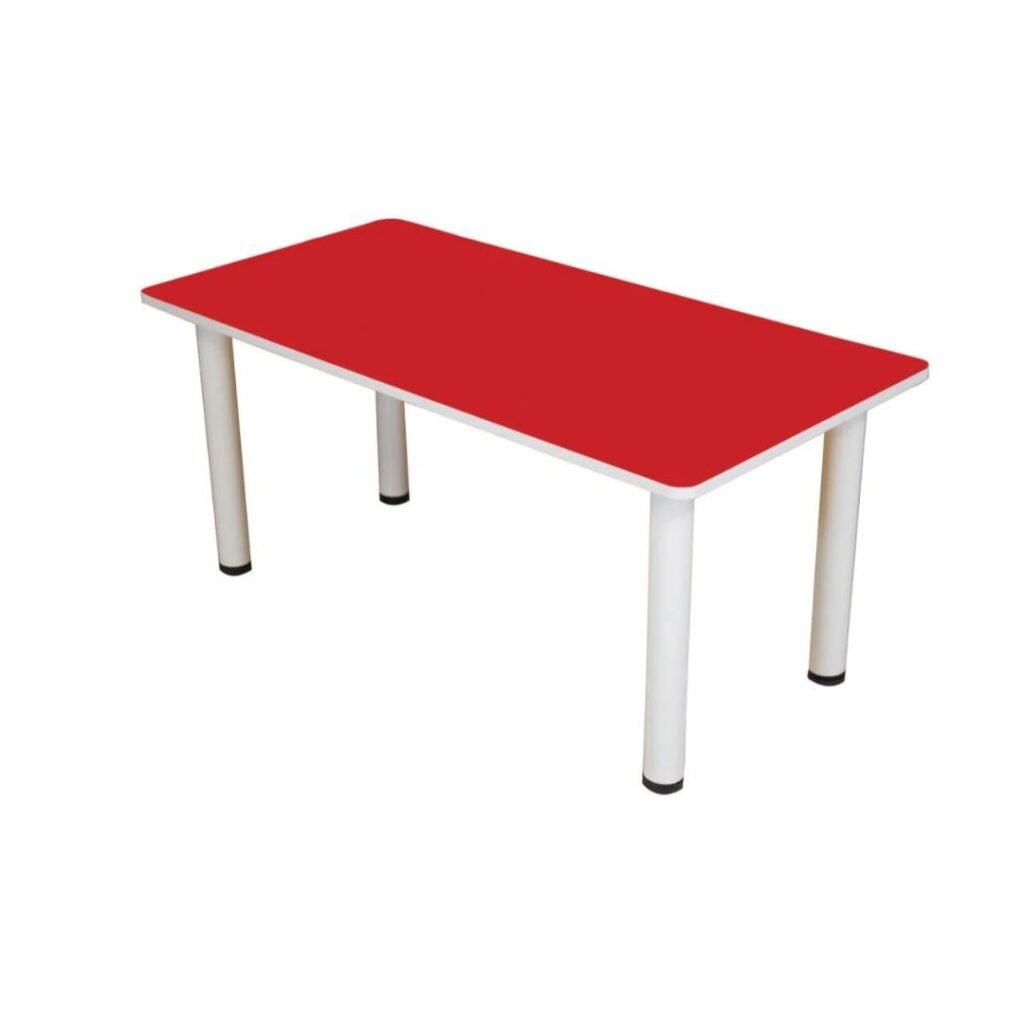 Anaokulu Masası 60X120 (mdf) Kırmızı