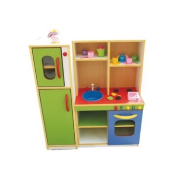 Yeşil Ahşap Mutfak
