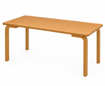 Kayın Ahşap Dikdörtgen Masa 150×55×70 cm