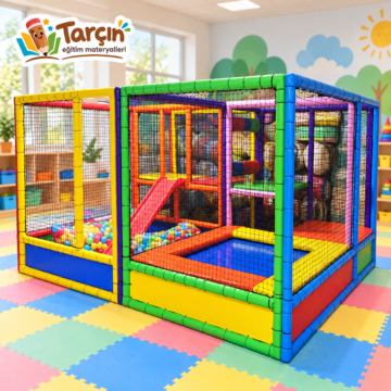 400x300x200 Soft Play Trambolinli Top Havuzu